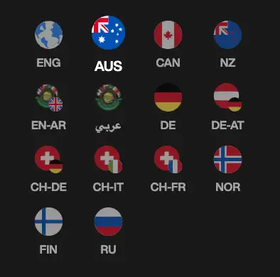 Additional Countries at the Casino Just